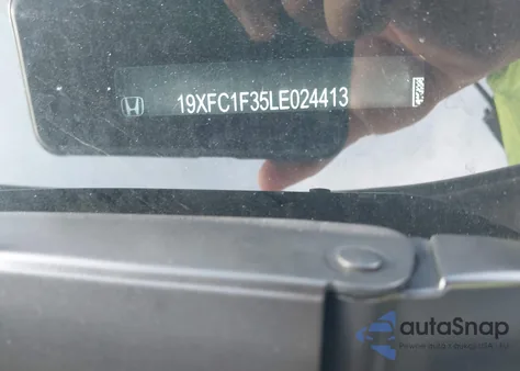 2020 Honda Civic Ex из США, поврежденный, VIN 19XFC1F35LE024413